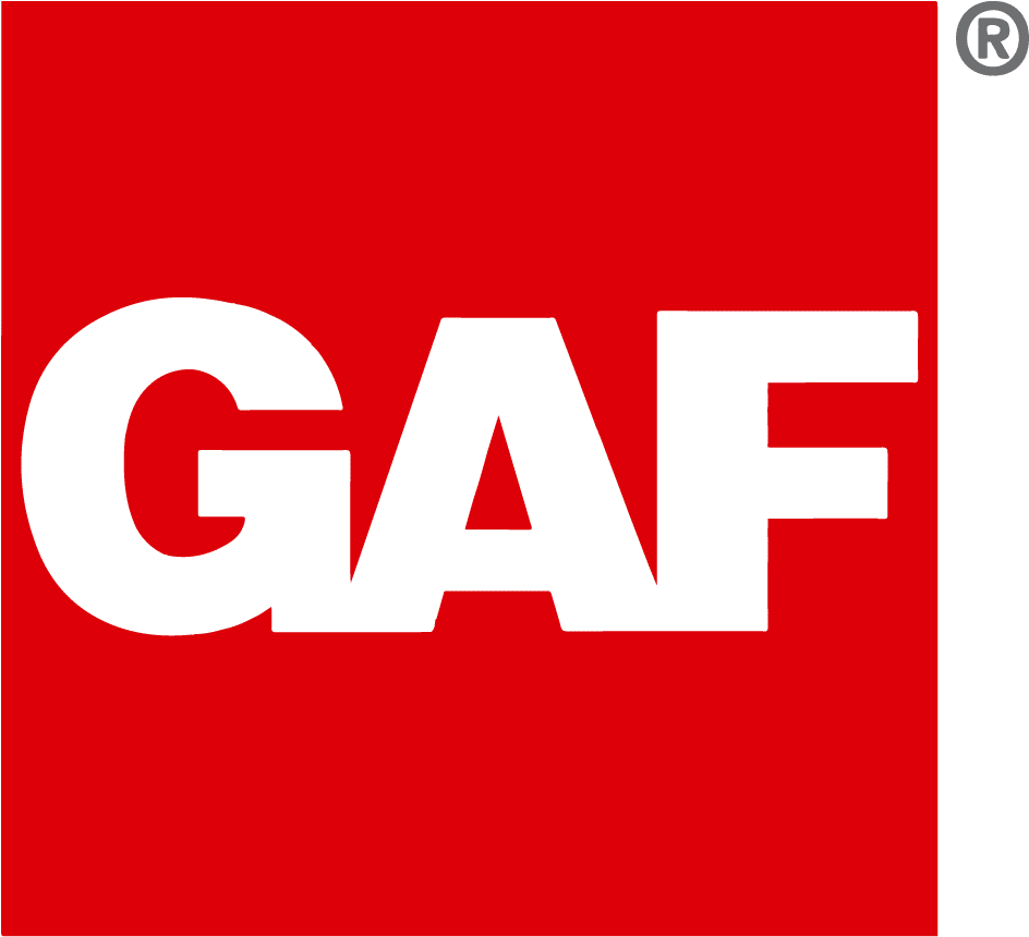 GAF roofing manufacturer logo